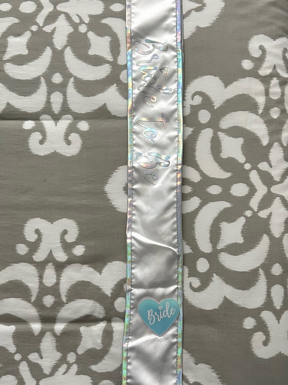 Bride to be sash